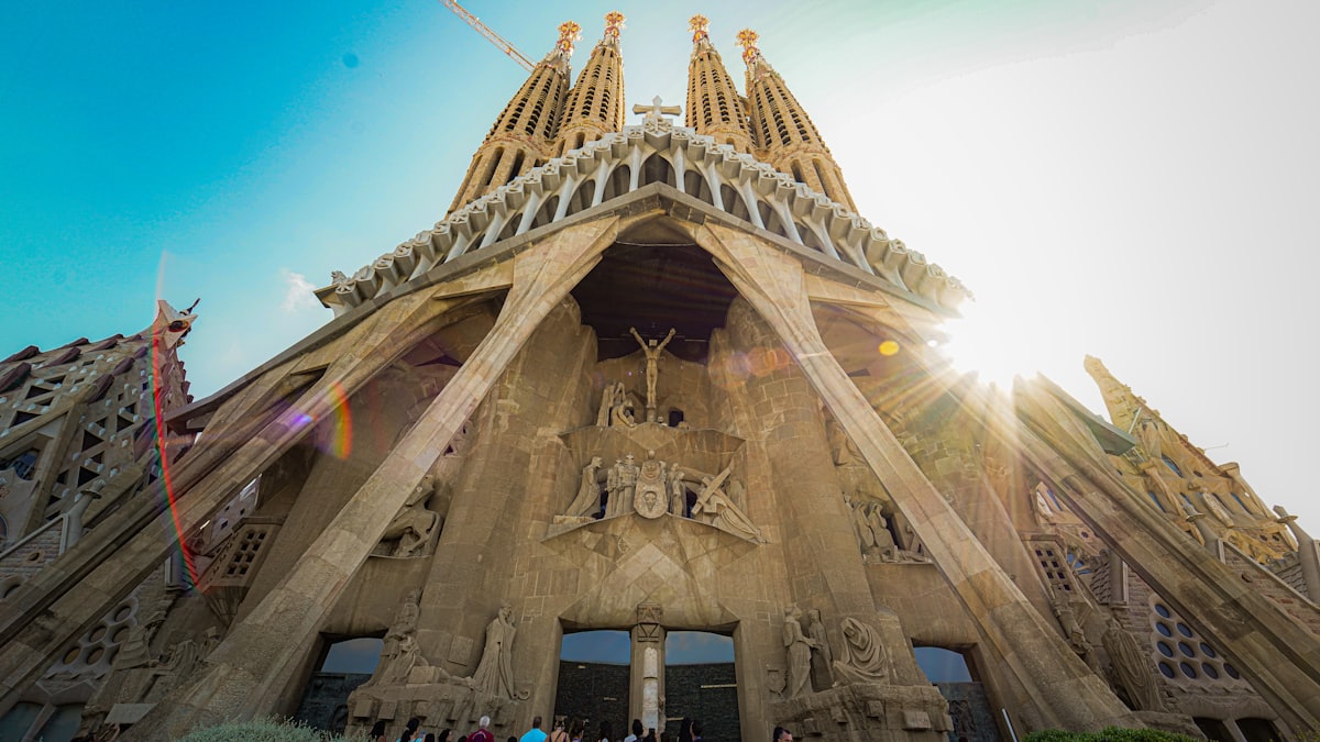 The Nativity and Passion facades